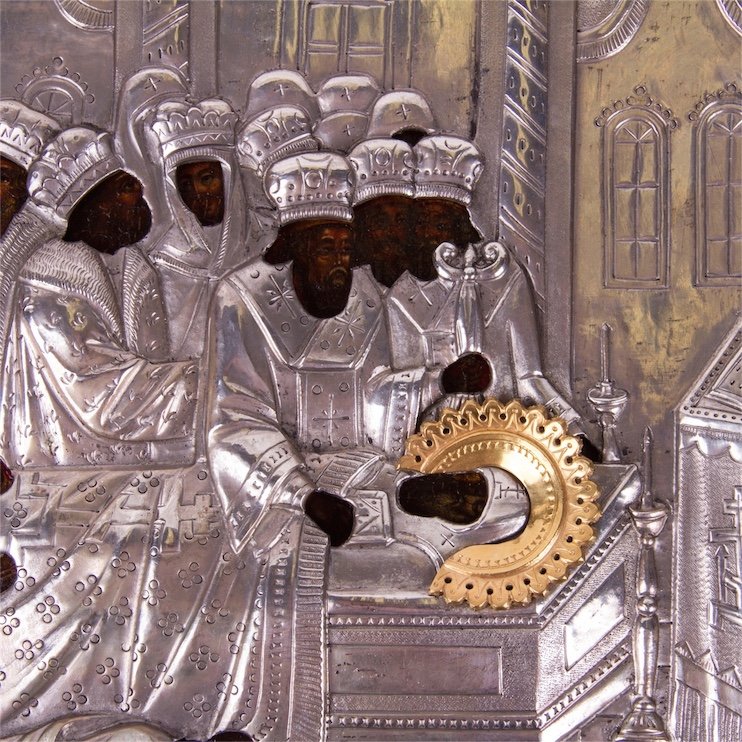 Russian Icon of Saint Alexey the Metropolitan of Moscow — image 3