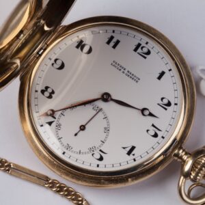 14K gold pocket watch."Ulysse Nardin". — image 2