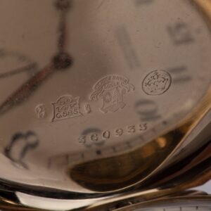 14K gold pocket watch."Ulysse Nardin". — image 3