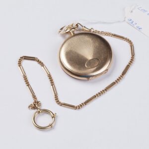 14K gold pocket watch."Ulysse Nardin". — image 4