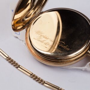 14K gold pocket watch."Ulysse Nardin". — image 6