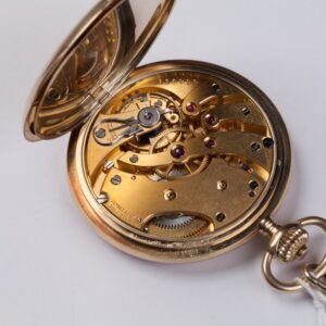 14K gold pocket watch."Ulysse Nardin". — image 8