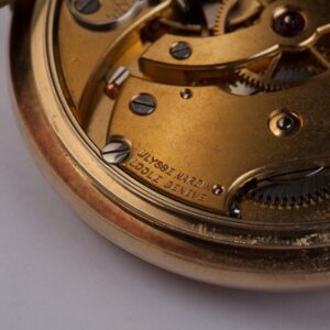 14K gold pocket watch."Ulysse Nardin". — image 9