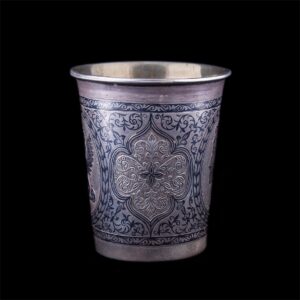 Beaker with a Taurida Governorate coat of arms — image 3