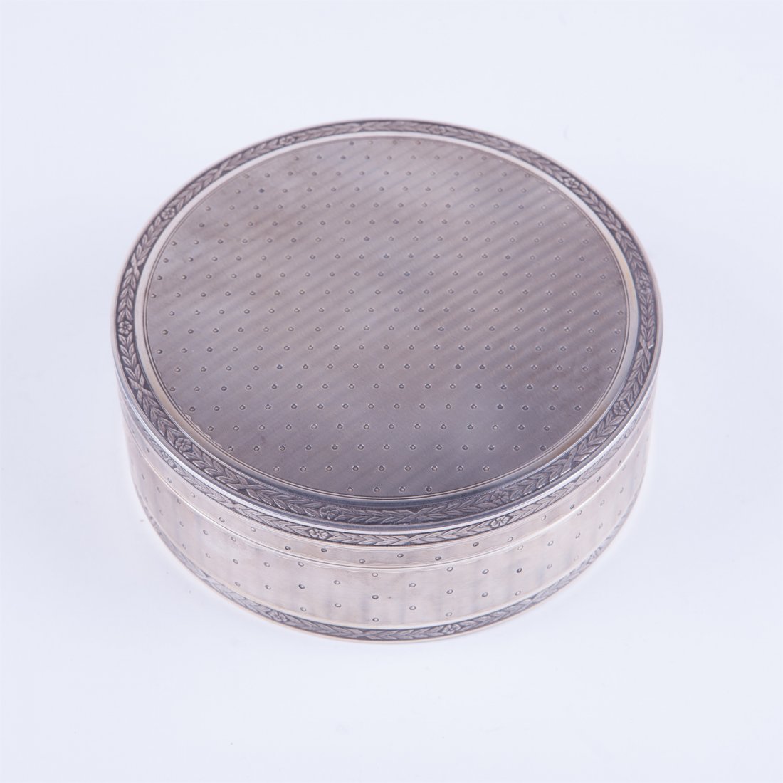 French silver box. 950 proof silver. — image 1
