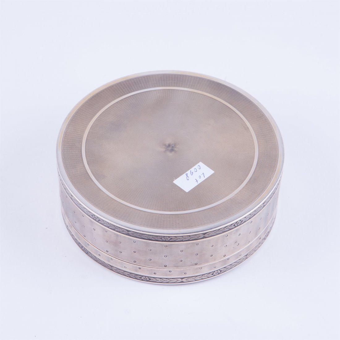 French silver box. 950 proof silver. — image 2