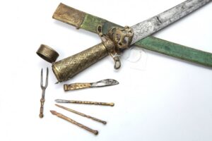 German hunting dagger with tools. Late 18 C. — image 1