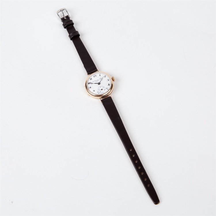 Gold watch "Hry Grandjean and Geneve". — image 1
