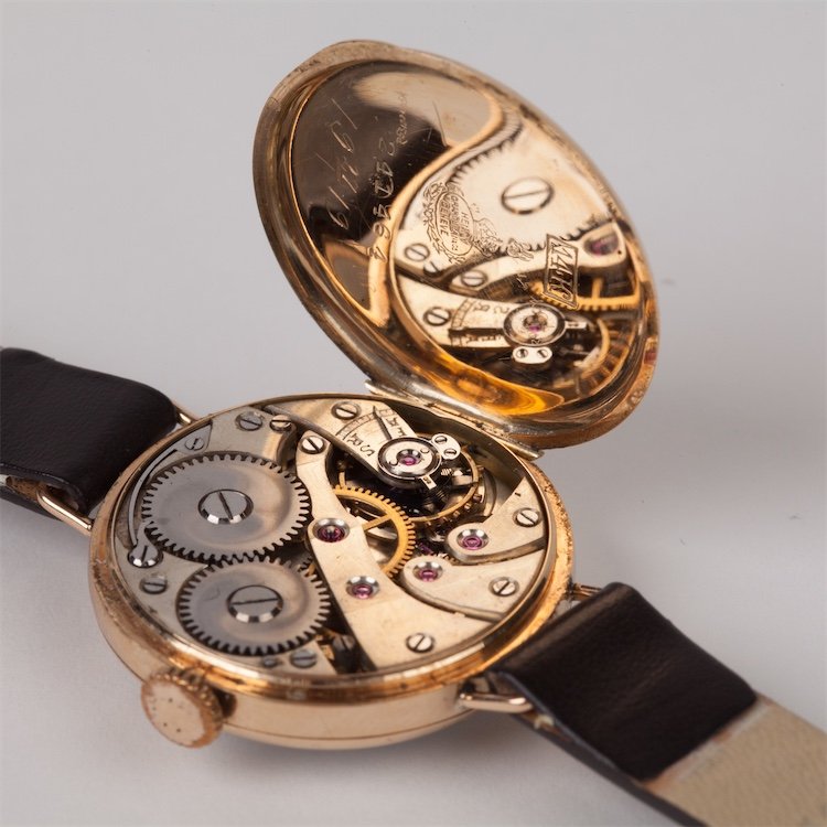 Gold watch "Hry Grandjean and Geneve". — image 5