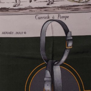 Hermes "?arrick à bpompe" silk scarf.1973 — image 2