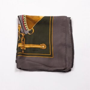 Hermes "?arrick à bpompe" silk scarf.1973 — image 3