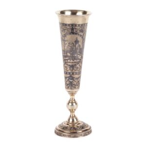 Pokal with genre scence. Moscow, 1838. — image 1