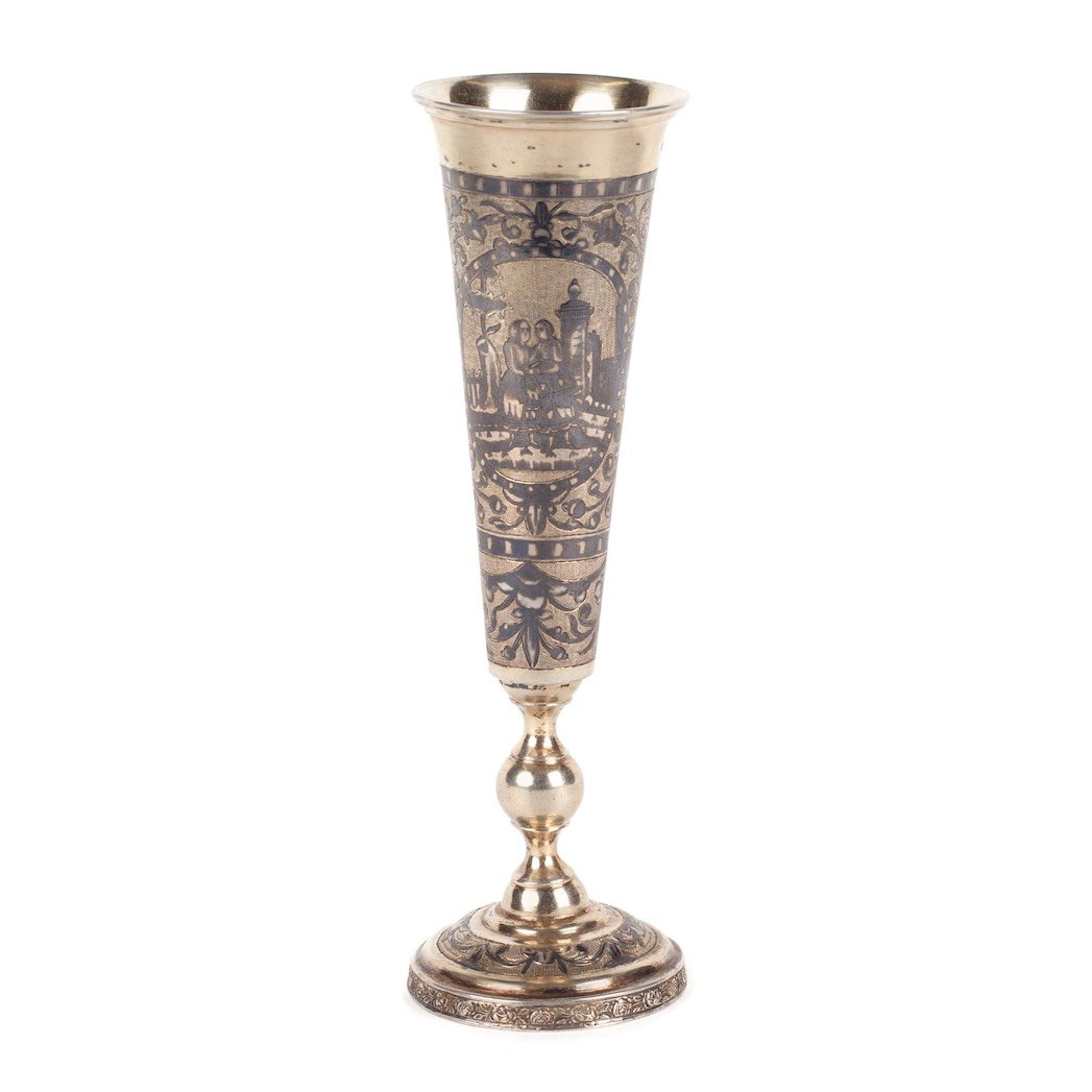 Pokal with genre scence. Moscow, 1838. — image 1