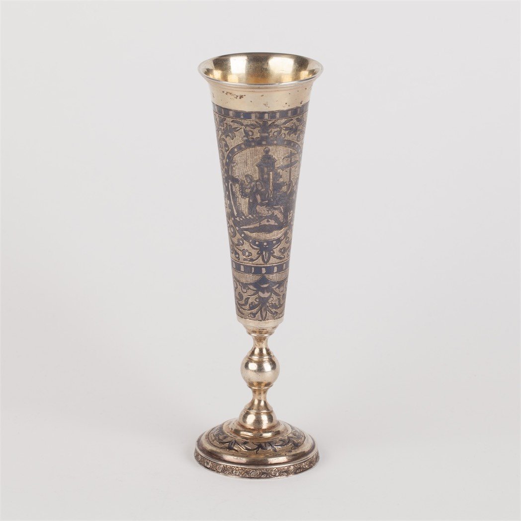 Pokal with genre scence. Moscow, 1838. — image 2