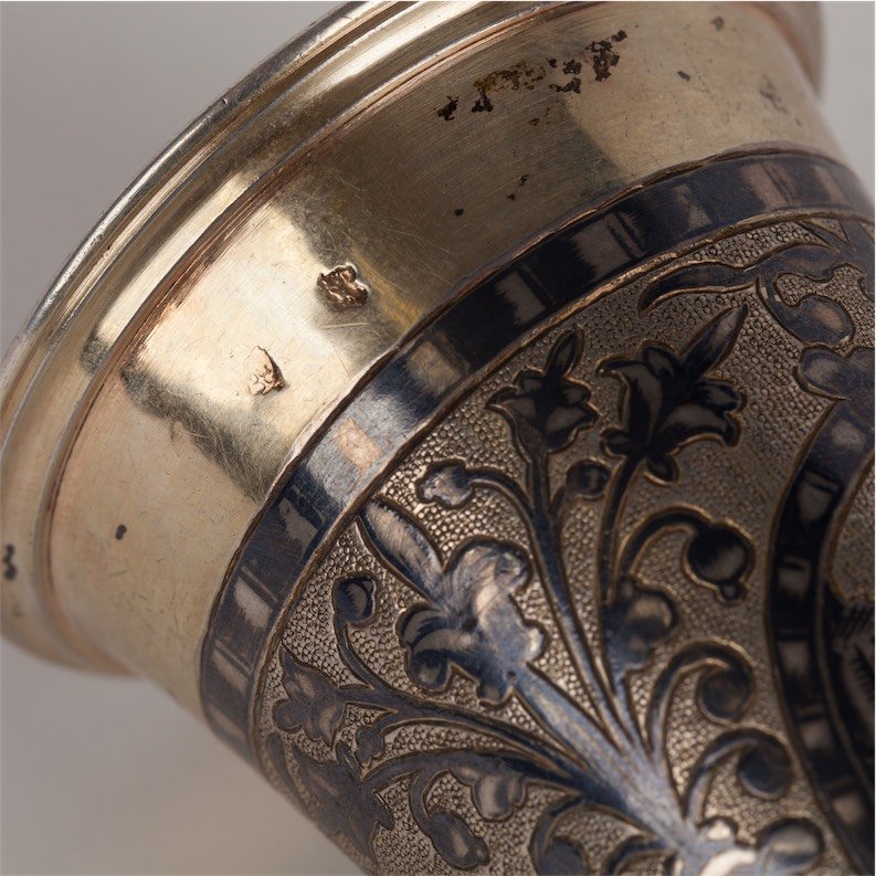Pokal with genre scence. Moscow, 1838. — image 6