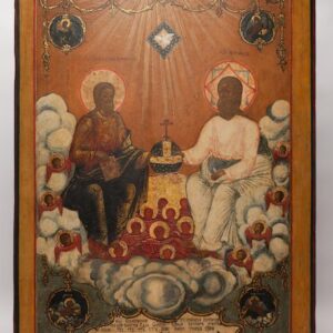 Russian Icon of New Testament Trinity — image 1