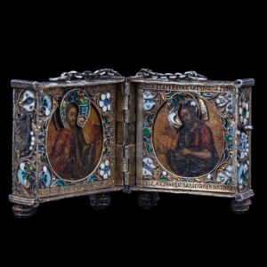 Icon 1706 year gift to the Great Sovereign Tsar — image 1