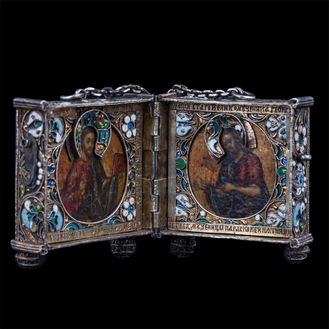 Icon 1706 year gift to the Great Sovereign Tsar — image 1