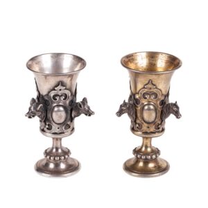 Russian beakers in the shape of animal heads — image 1
