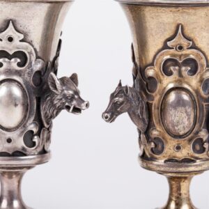 Russian beakers in the shape of animal heads — image 3
