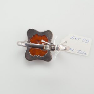 Vintage Natural Baltic Amber bracelet. — image 3