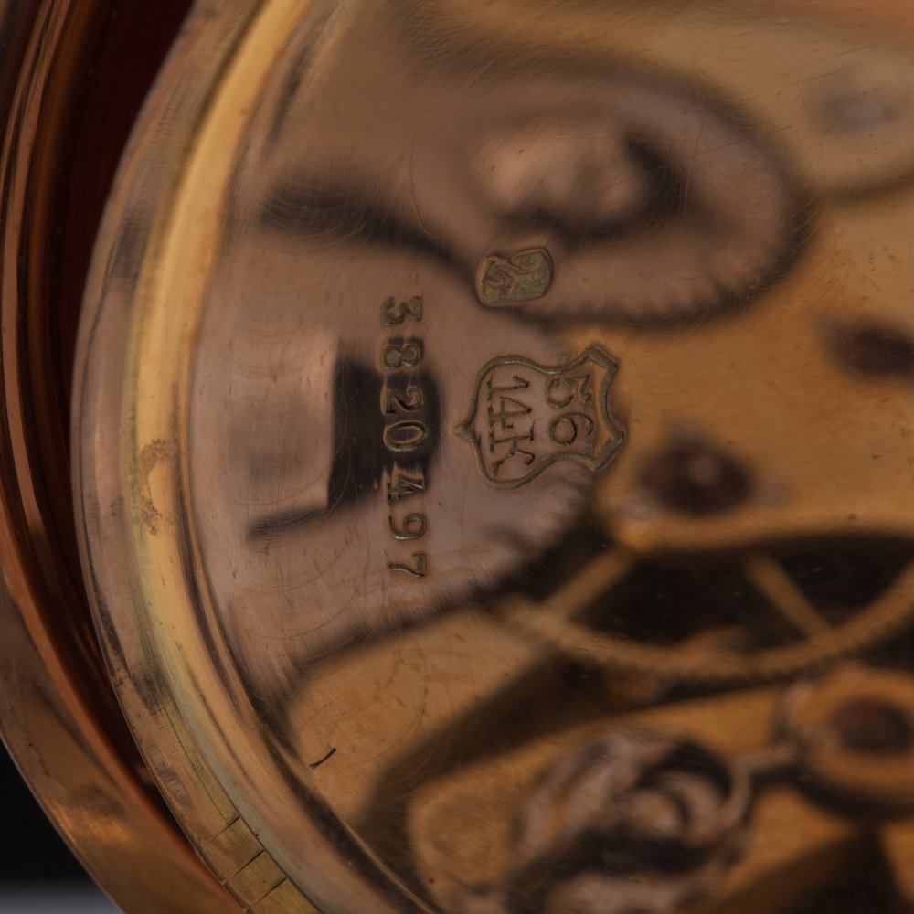 14K gold pocket watch "Omega" — image 10