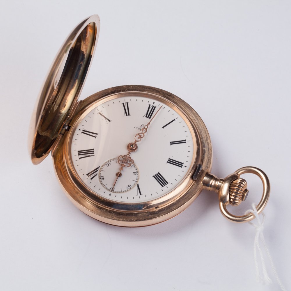14K gold pocket watch "Omega" — image 3