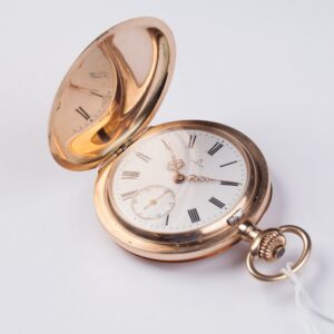 14K gold pocket watch "Omega" — image 6