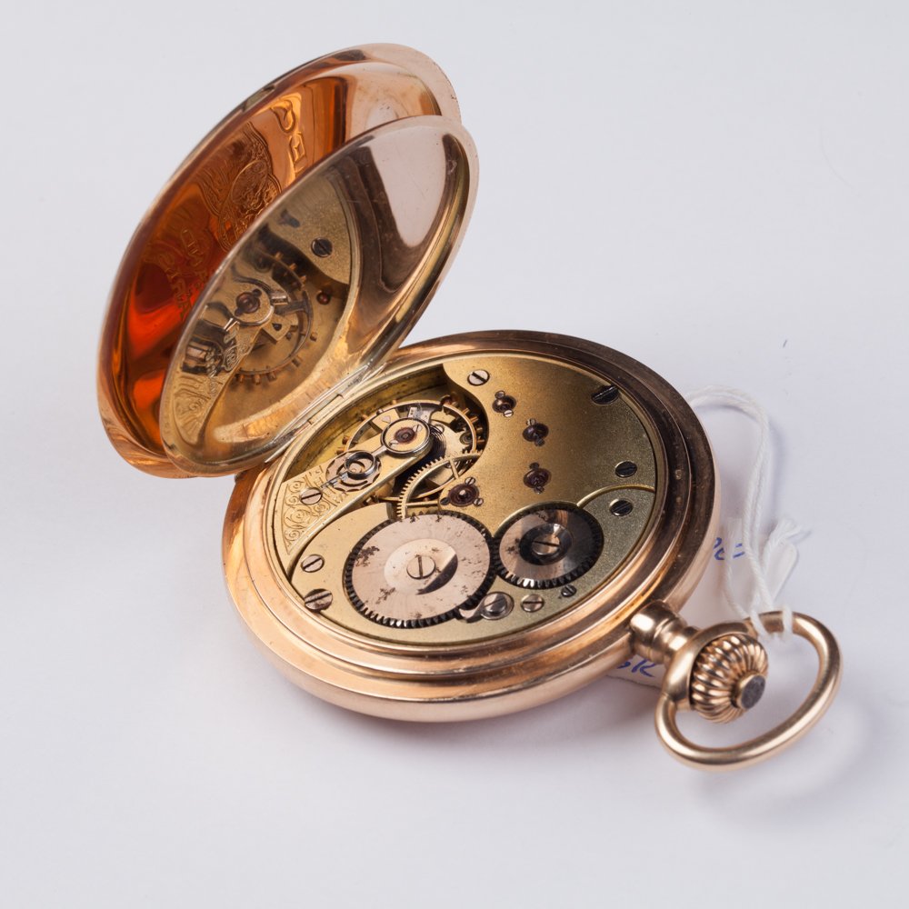 14K gold pocket watch "Omega" — image 8