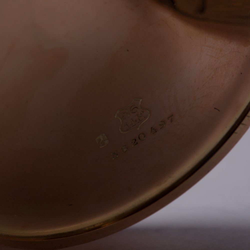 14K gold pocket watch "Omega" — image 9