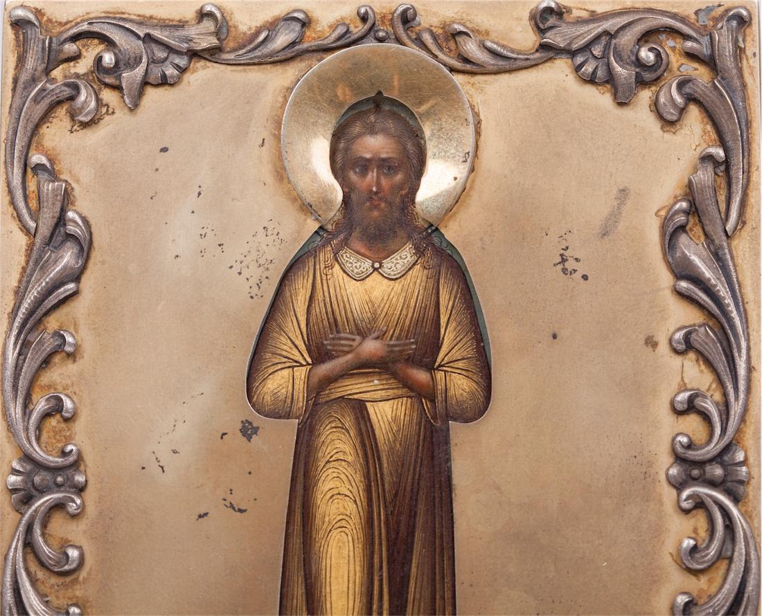 Faberge presentation icon of Saint Alexiy — image 2