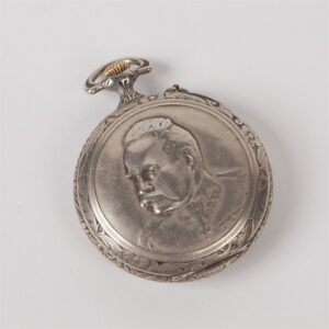 Nickle plated pocket watch "Roskopf swiss". — image 2