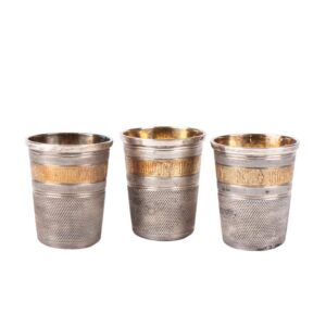 Unusual Russian thimble beakers — image 1