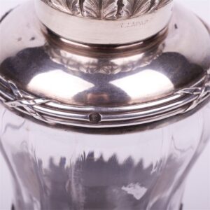 French silver sugar powder cellar. — image 2