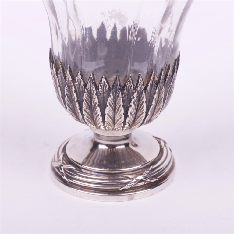French silver sugar powder cellar. — image 3