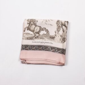 Hermes "Courbettes et cabrioles" silk scarf. 1993. — image 2