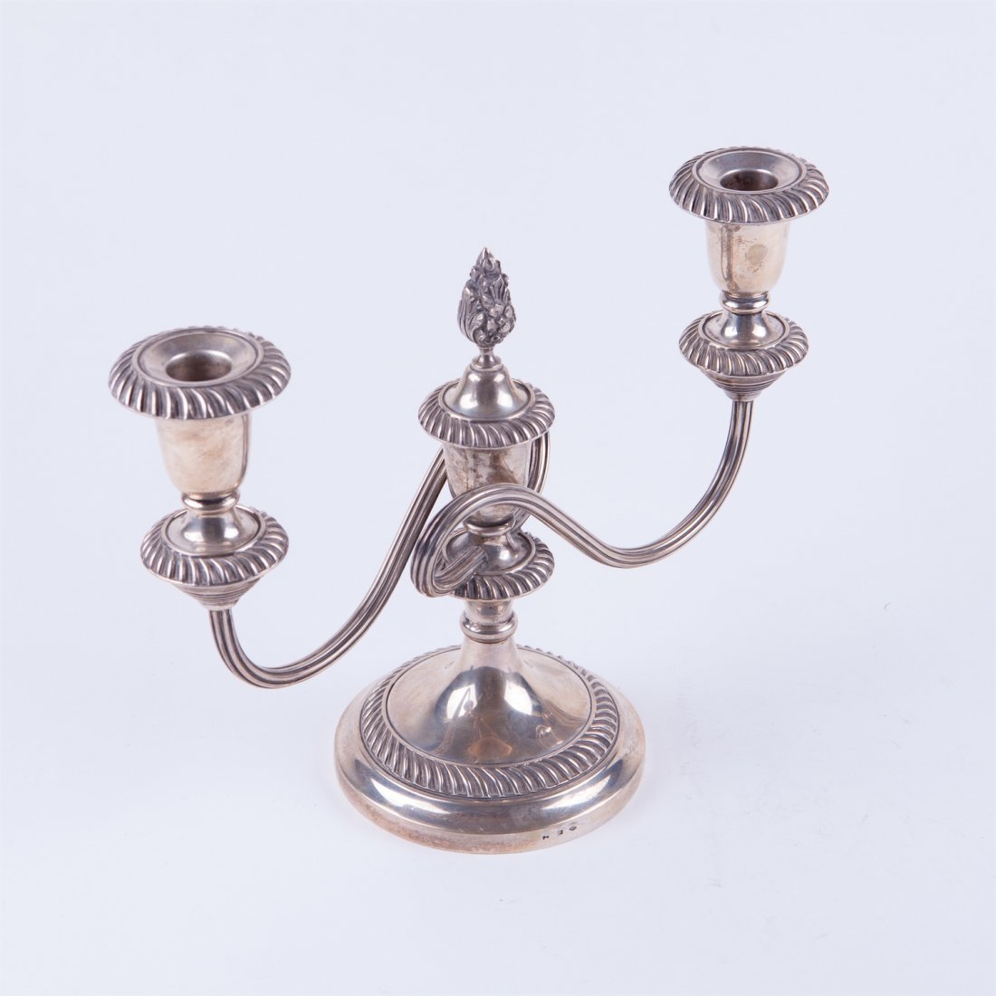 Pair of solid silver candlesticks. — image 3