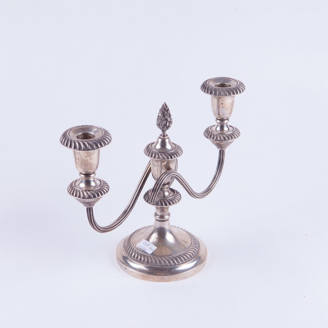 Pair of solid silver candlesticks. — image 4