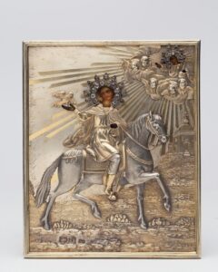 Russian Icon Saint Martyr Tryphon. A.A. Moscow, 1863 — image 1