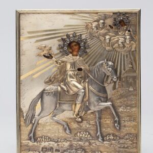 Russian Icon Saint Martyr Tryphon. A.A. Moscow, 1863 — image 1