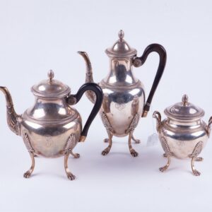 French silver set. — image 1