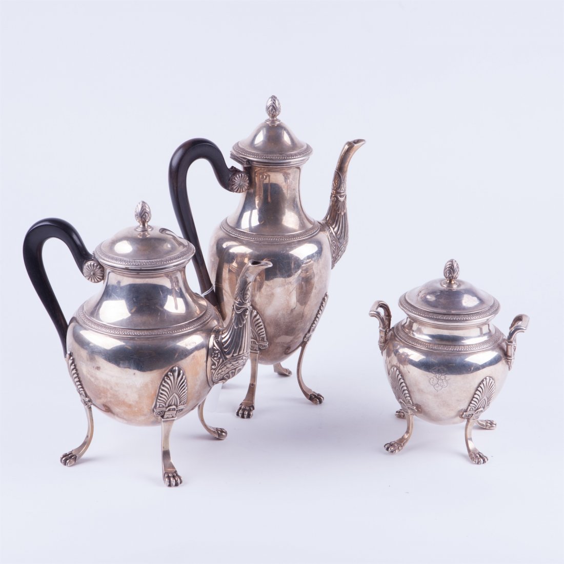 French silver set. — image 2