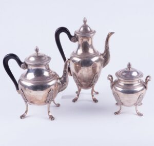 French silver set. — image 3