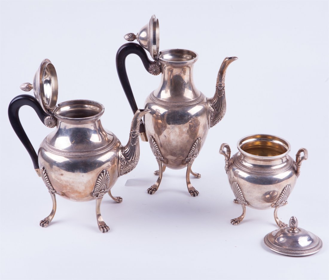 French silver set. — image 4