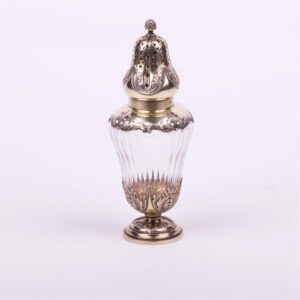 French silver sugar powder cellar. — image 1