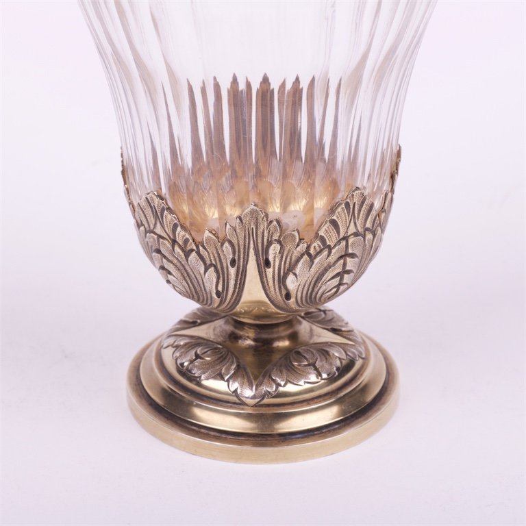 French silver sugar powder cellar. — image 2