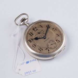 Hamilton Silver pocket watch. — image 3