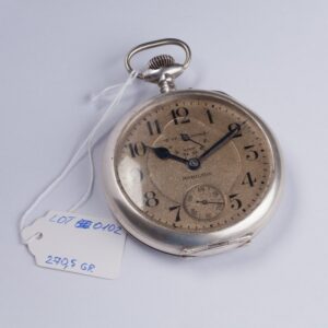 Hamilton Silver pocket watch. — image 4