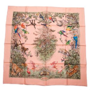 Hermes "Équateur" silk scarf. 1988. — image 1