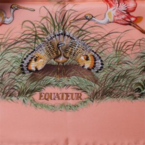 Hermes "Équateur" silk scarf. 1988. — image 3